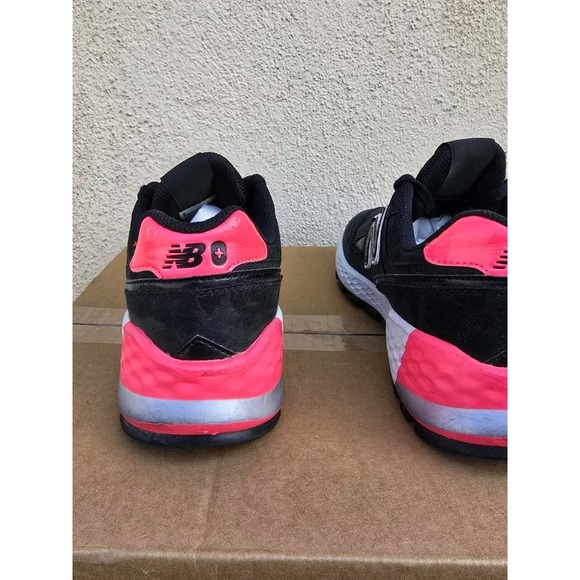 New Balance 574 Black Pink Womens Size 8 Athletic Shoes Sneakers WS574FGB - Picture 5 of 12